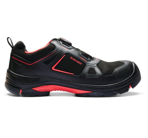 Chaussures de sécurité Gecko - Noir/rouge - Blåkläder