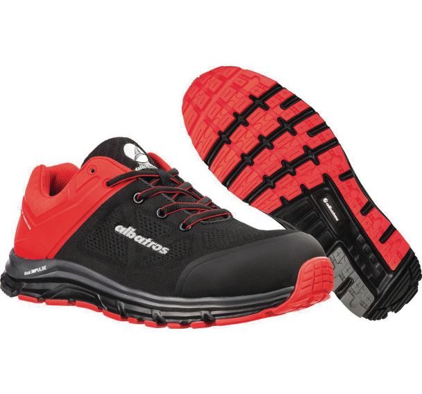 Chaussures de sécurité LIFT RED IMPULSE LOW S1P ESD HRO SRA