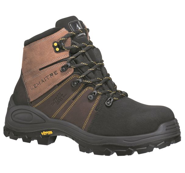 Chaussures de sécurité Trek S3 SRC Brun Foncé Vibram