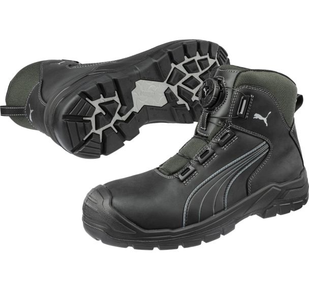 Chaussures de sécurité hautes CASCADES DISC MID S3 CI HI SRC - Puma
