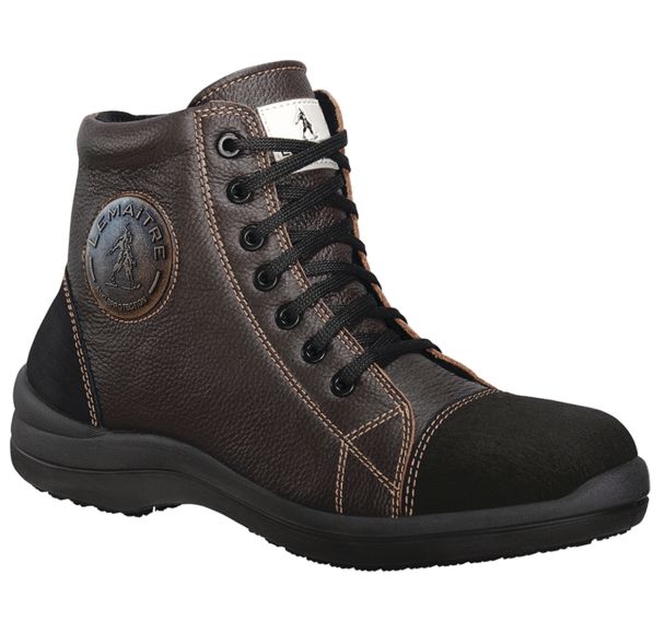 Chaussures de sécurité hautes Liberty S3 SRC Chocolat
