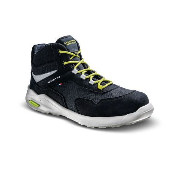 Chaussures de sécurité hautes PLANET HAUT NOIR S3S - Le Maitre