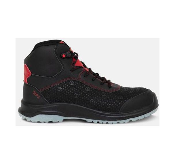 Chaussures de sécurité hautes Racer S1PS - rouge - Parade
