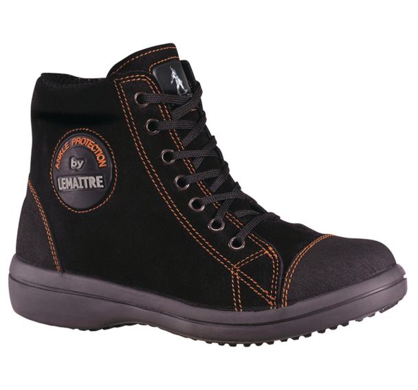 Chaussures de sécurité hautes Vitamine S3 SRC Noir