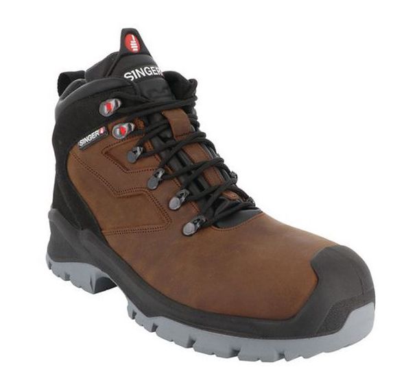 Chaussures de sécurité hautes en cuir S3 WR SRC - Singer Safety