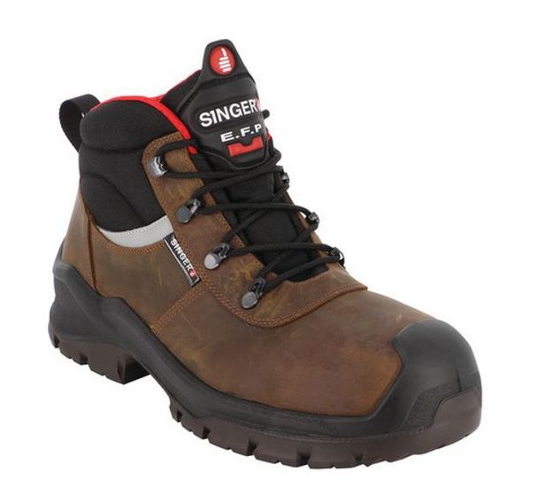 Chaussures de securite tige cuir Nubuck hydrofuge S3 - Singer Safety