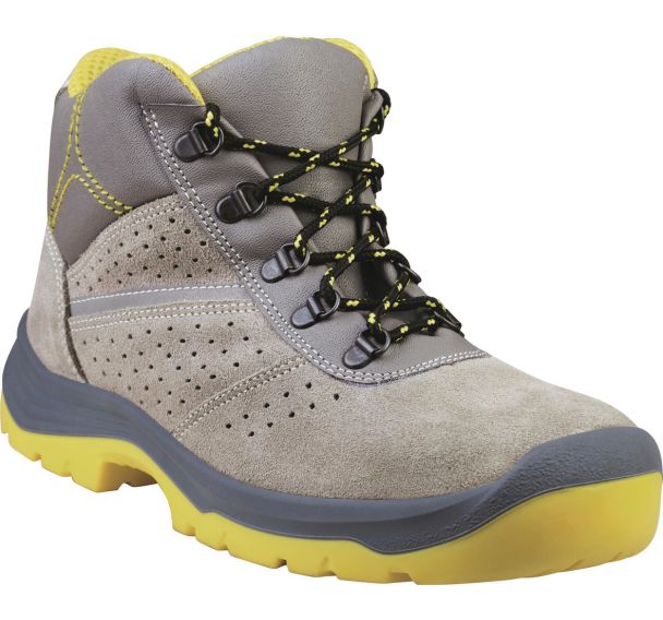 Chaussures hautes cuir croute velours S1P SRC - Delta Plus