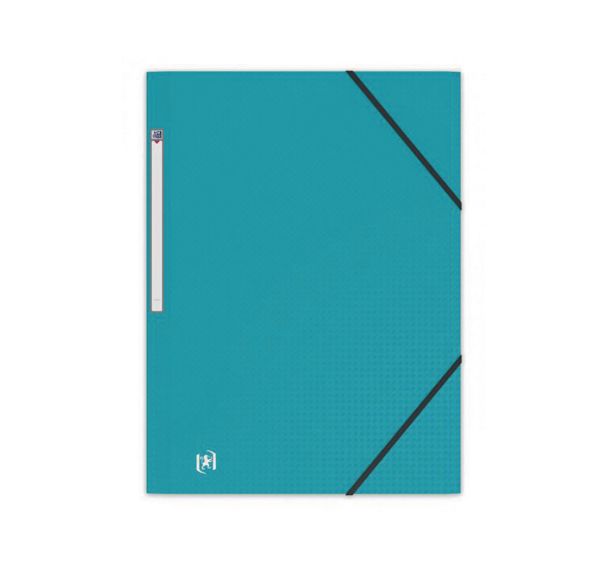 Chemise 3 rabats memphis A4 avec élastique polypropylène - Oxford