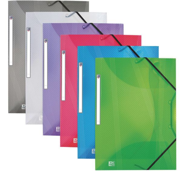 Chemise Elastique Oxford Hawaï A4 Polypro  - Assorti