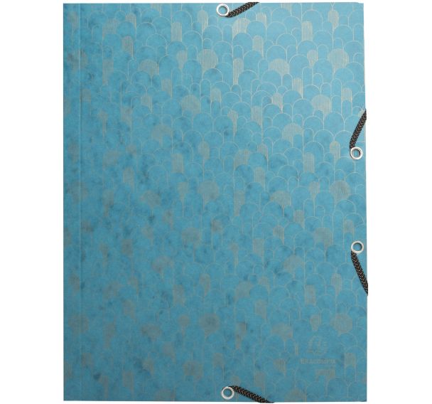 Chemise à élastique 3 rabats Néo Déco - Lot de 60 assortis - Exacompta