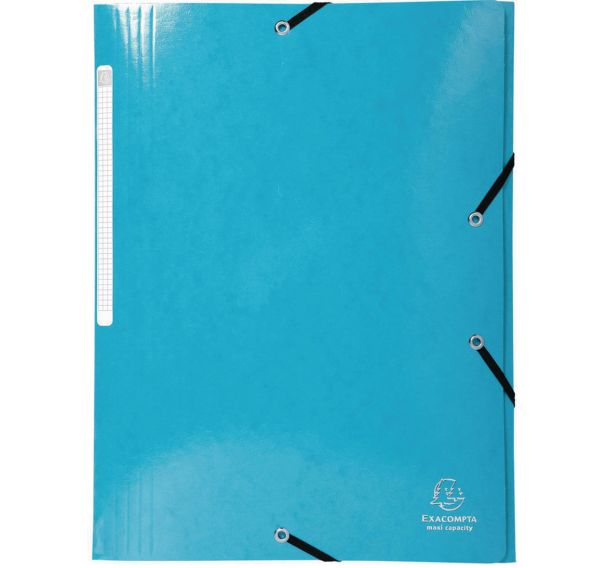 Chemise à élastique 3 rabats maxi capacity 425gm² iderama A4