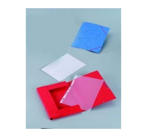 Chemise à élastique pour format A4 carte lustrée 390g