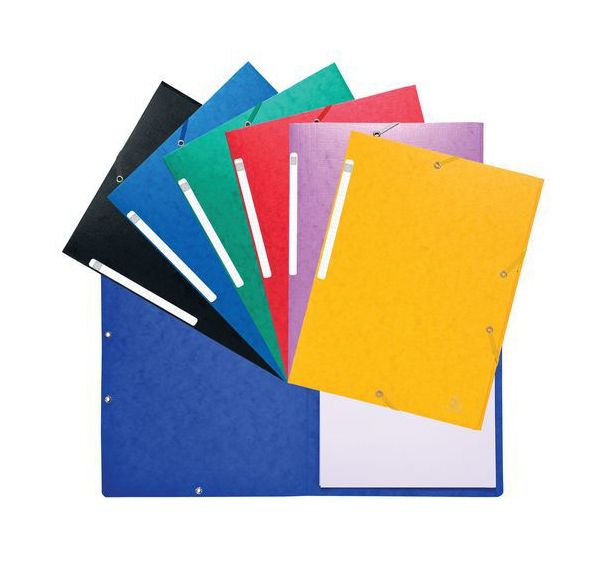 Chemise à élastiques sans rabat carte scotten 600g/m2 A4