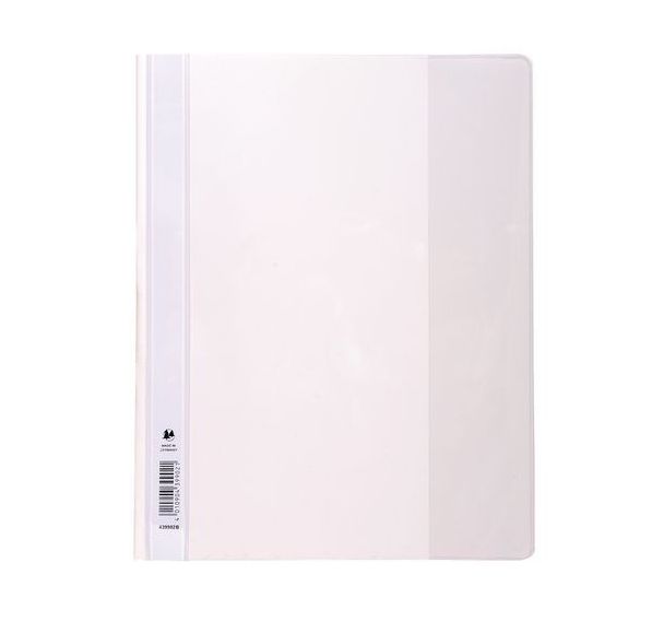 Chemise de présentation à lamelles pvc premium - a4