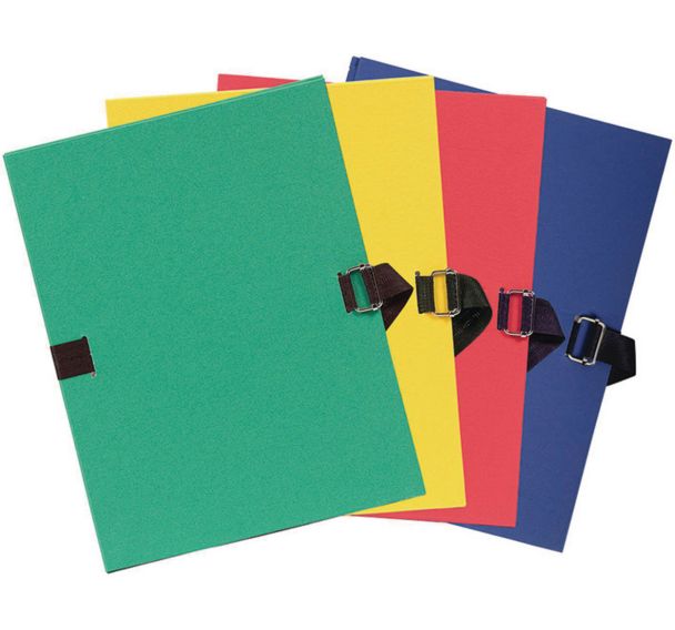 Chemise dos extensible avec rabat papier - 24x32cm