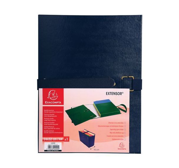 Chemise dos extensible extensor® - 24x32cm