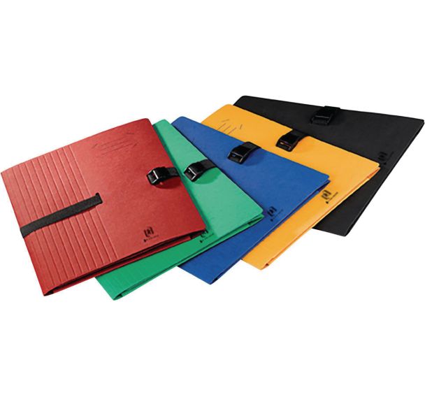 Chemise extensible à sangle A4 Clip'nGo - Coloris assortis - Lot de 10
