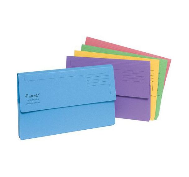 Chemise poche 300g avec un assortiment de couleurs