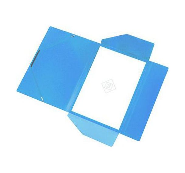 Chemise polypropylène élastique et rabats A4 4/10e - Purple