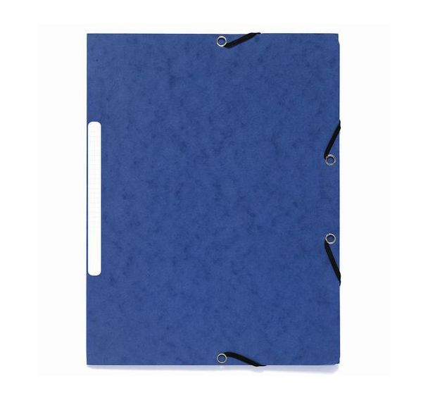 Chemises A4 recyclées 3 rabats à élastique - Exacompta