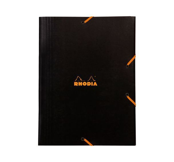 Chemises à élastique 3 rabats 24 x 32 cm - Rhodia