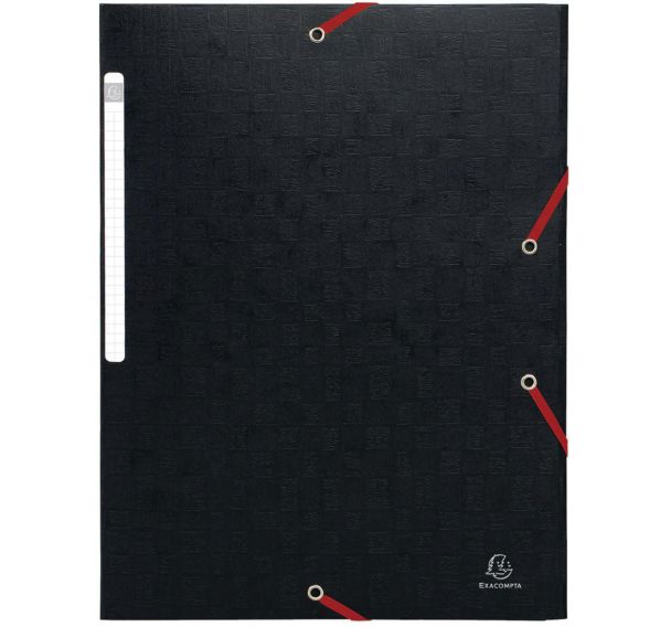 Chemises à élastiques carte lustrée 3 rabats monobloc