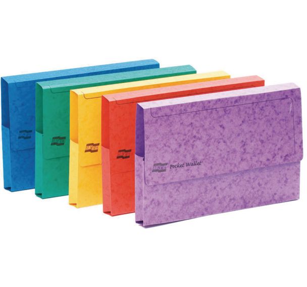 Chemises poche en carte lustrée 225g/m2- a3