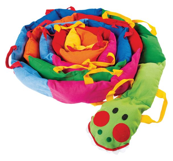Chenille jeu de motricité