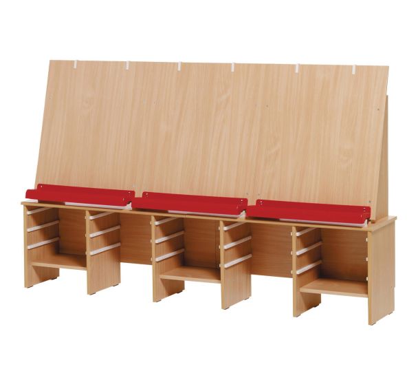 Chevalet compact 200 x 32 x 122 cm