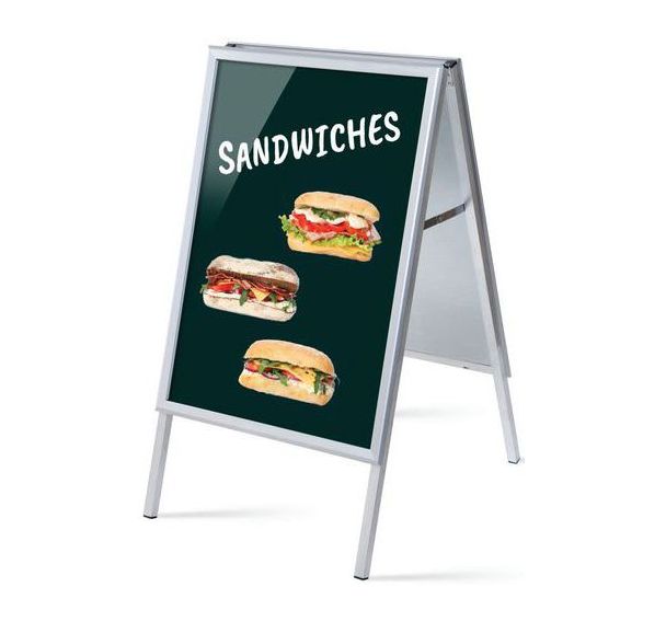 Chevalet complet Sandwichs - Anglais - Showdown Displays