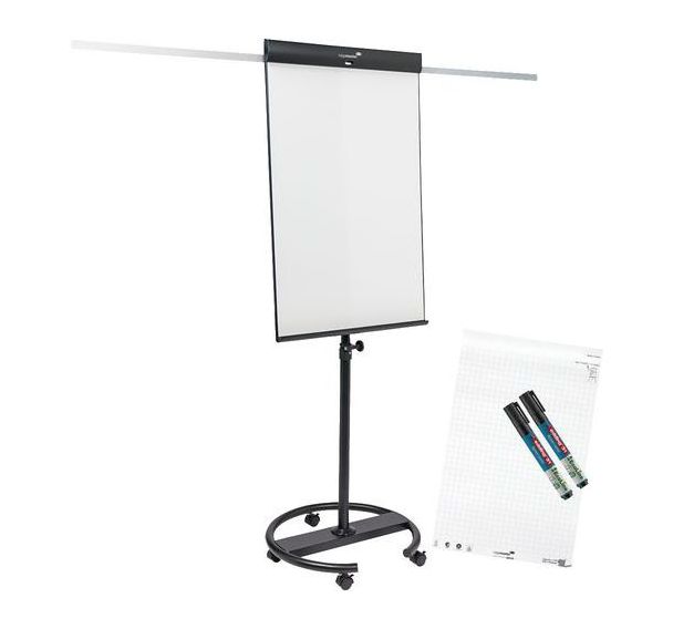 Chevalet de conférence mobile Sketch Pro piètement rond