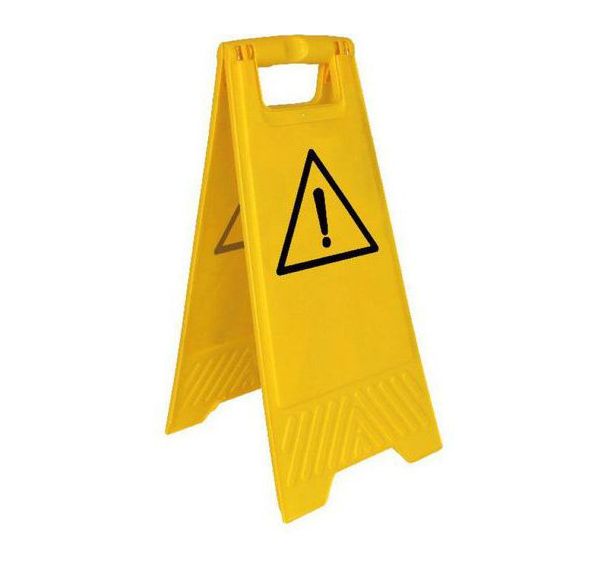Chevalet de signalisation - Pictogramme Danger