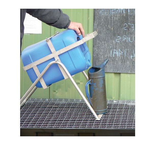 Chevalet de soutirage pour jerrican