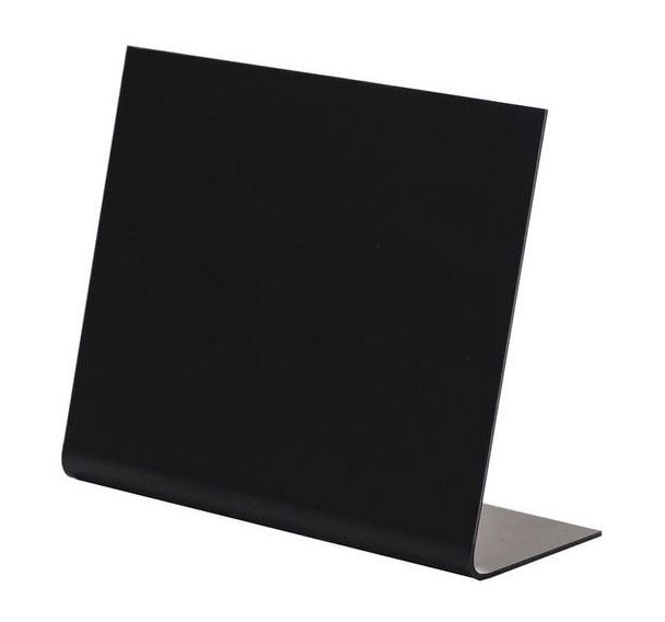 Chevalet en pvc noir - Lot de 10