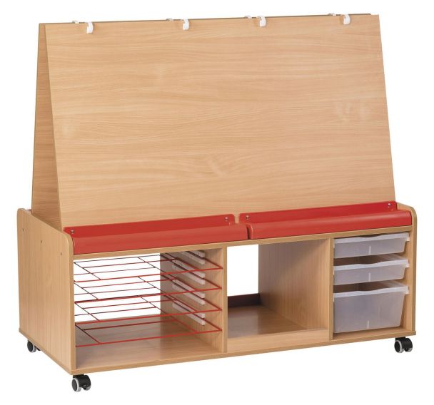 Chevalet mobile 129 x 60 x 112 cm
