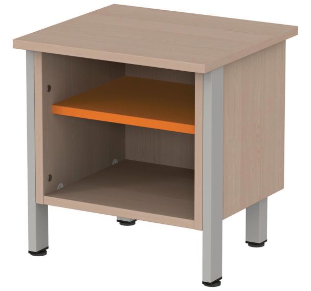 Chevet Cubik caisson 1 étagère Mobidecor