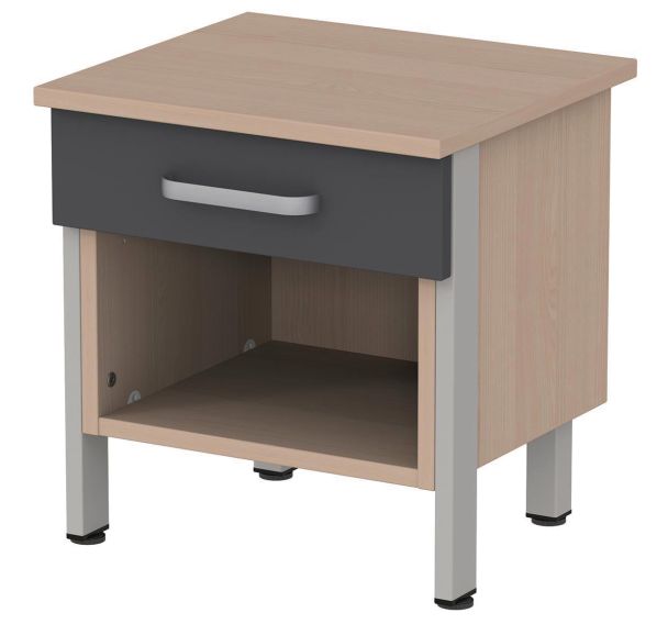 Chevet Cubik caisson 1 tiroir Mobidecor