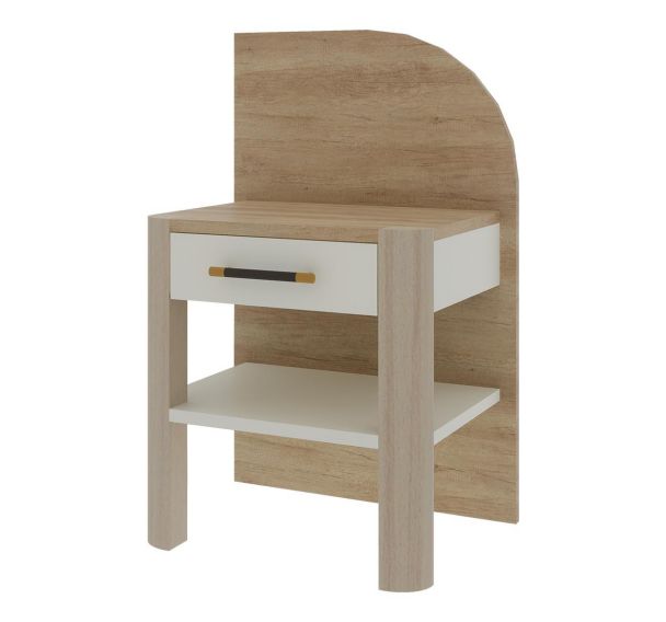 Chevet OLERON dosseret à droite -Enond Mobilier