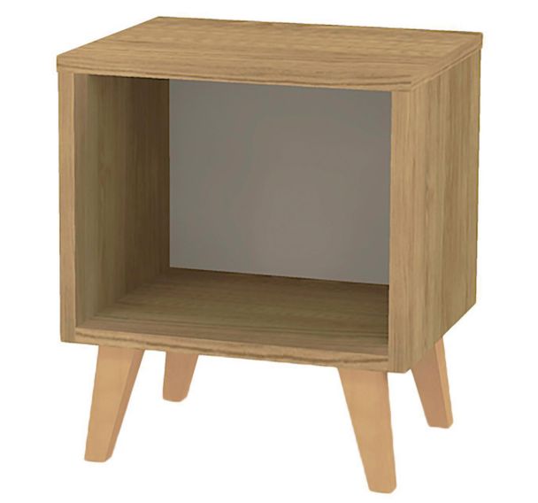 Chevet Silphy 1 niche chêne