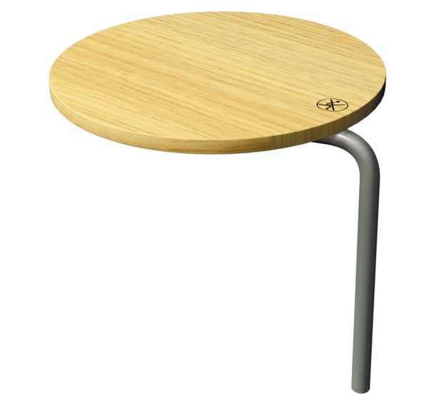 Chevet pivotant amovible MAXX Ø 47 cm Chêne bardolino