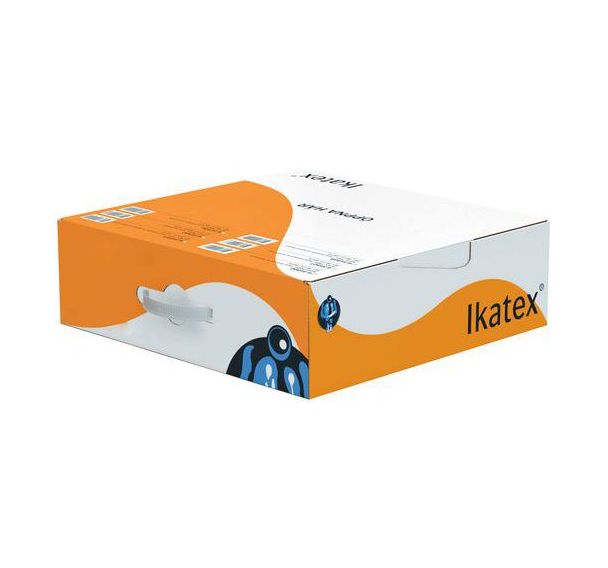 Chiffon blanc textile à plat - boîte distributrice -Ikatex