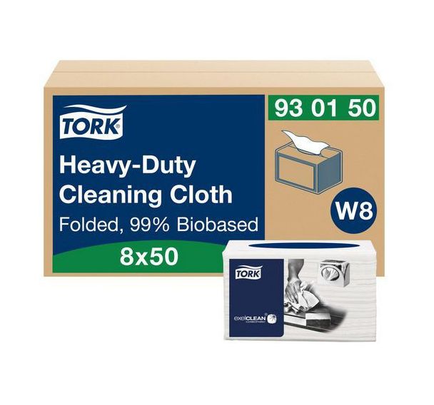 Chiffon de nettoyage - Ultra résistant - Tork