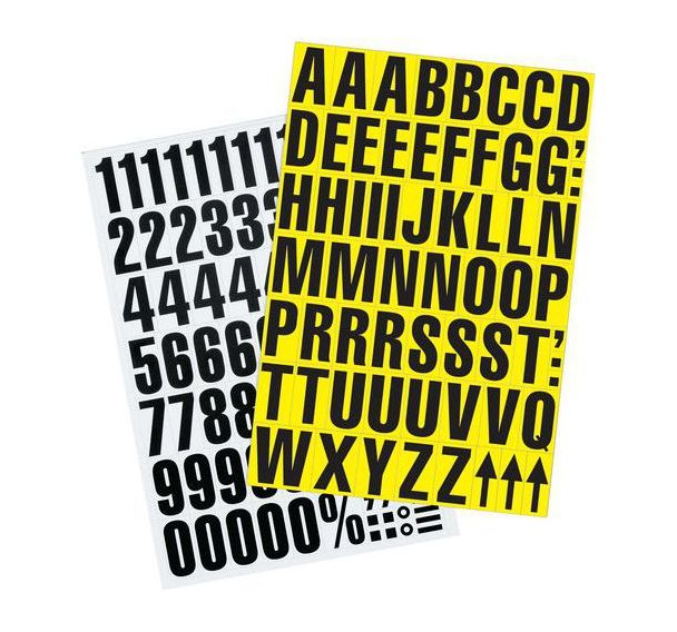 Chiffre et lettre magnétique - Manutan Expert