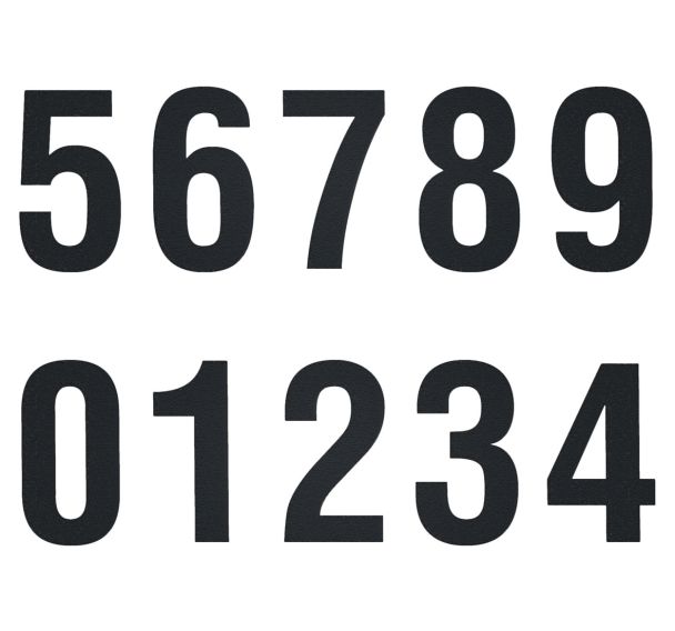 Chiffres auto-adhésifs