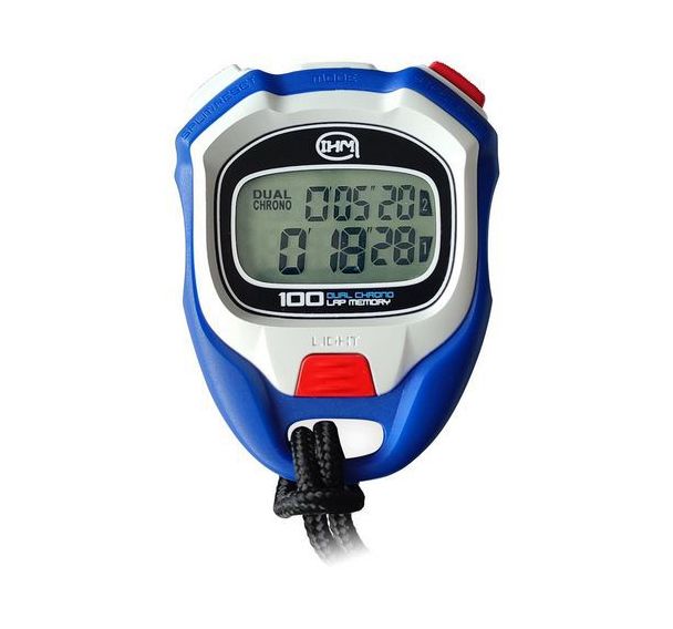 Chrono digital IHM 2 lignes d'affichage 2 lignes de courses