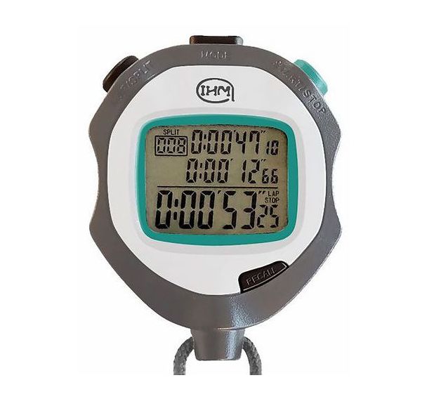 Chronomètre IHM 3 lignes - 200 mémoires