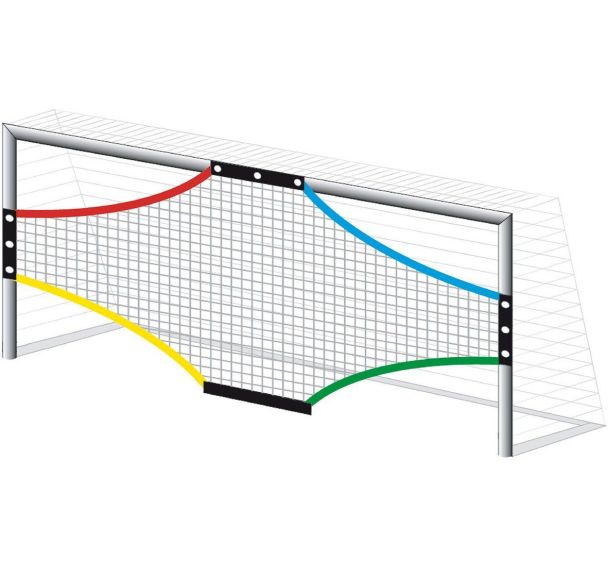 Cible d'entrainement but de foot à 8