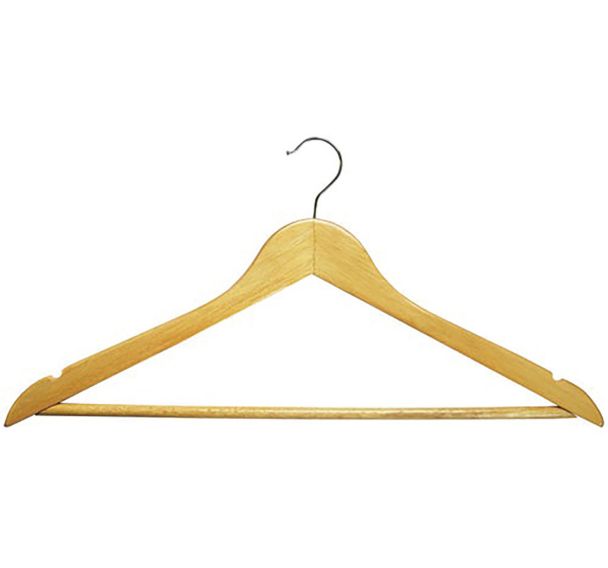 Cintre galbé vernis 45cm