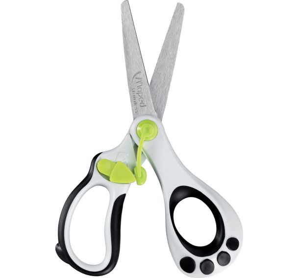 Ciseaux 13 cm pédagogiques à ouverture automatique