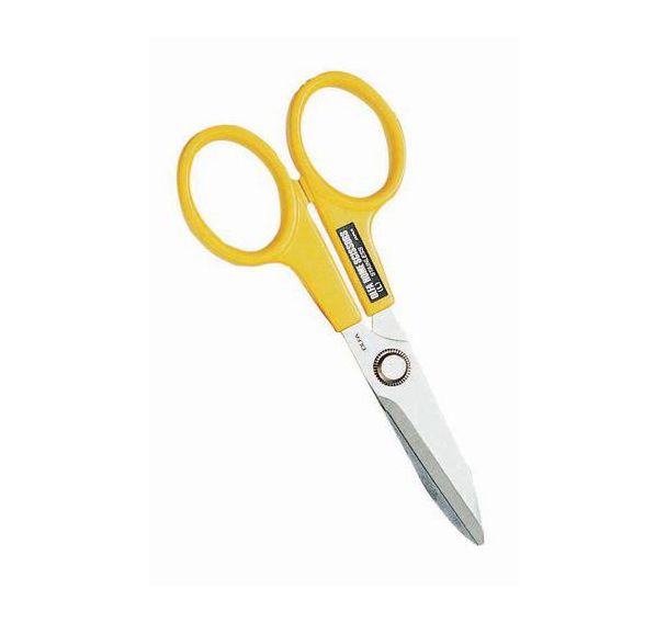 Ciseaux à microdentures antiglisse - Long hors tout: 17.5 cm